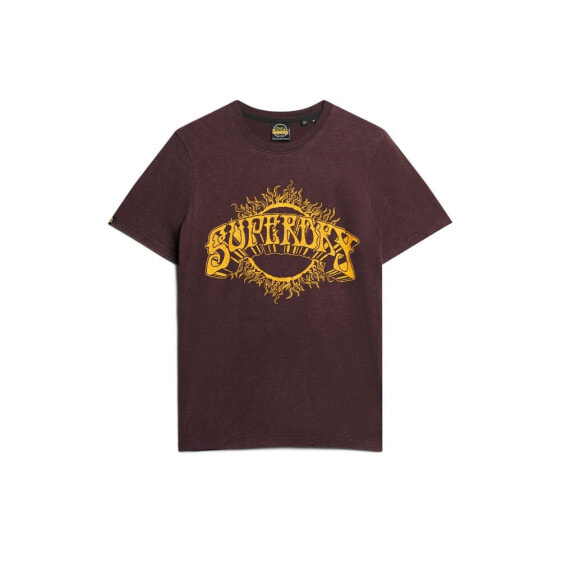 SUPERDRY 70´S Lo-Fi Graphic Band short sleeve T-shirt