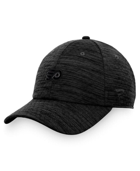 Men's Black Philadelphia Flyers Authentic Pro Road Snapback Hat