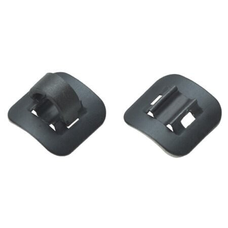 JAGWIRE Alloy Alloy Stick-On Cable Guide-Black 4Pcs