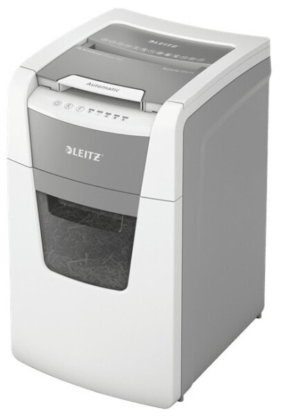 Esselte Leitz IQ Autofeed Office 150 Automatic Paper Shredder P4, Cross shredding, 22 cm, 4 x 30 mm, 44 L, Touch, 8 sheets