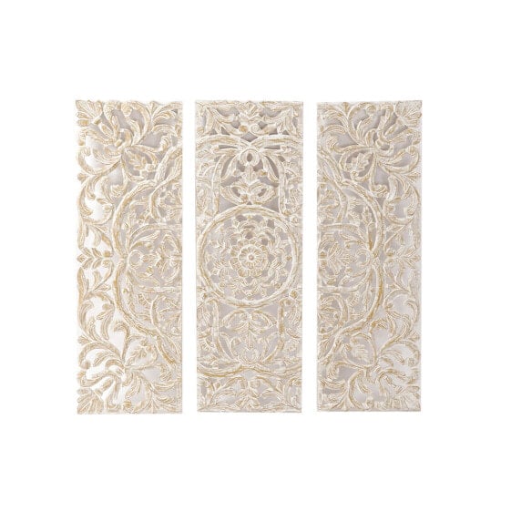 Wall Decoration DKD Home Decor White MDF Wood (30 x 2 x 89 cm)