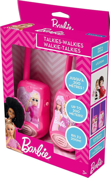 Lexibook LEXIBOOK Barbie walkie talkie 200m TW12BB 64185