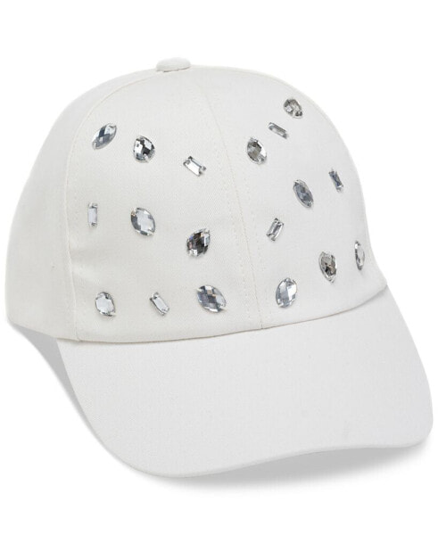 Women's Embellished Baseball Cap, Created for Macy's
