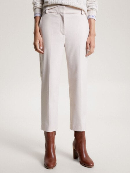 Slim Straight-Fit Twill Pant