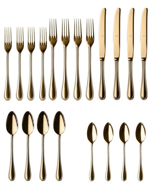 Perla Oro Flatware Set, 20 Piece