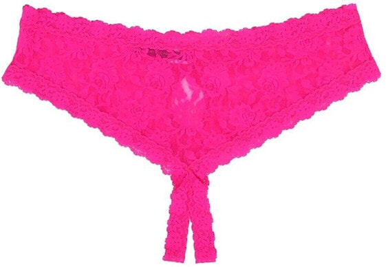 Hanky Panky 169116 Womens Plus Size Lace Cheeky Panties Tulip Pink Size 3X