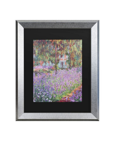 Картина с паспарту Trademark Global Claude Monet Сад художника в Живерни 20" x 25"