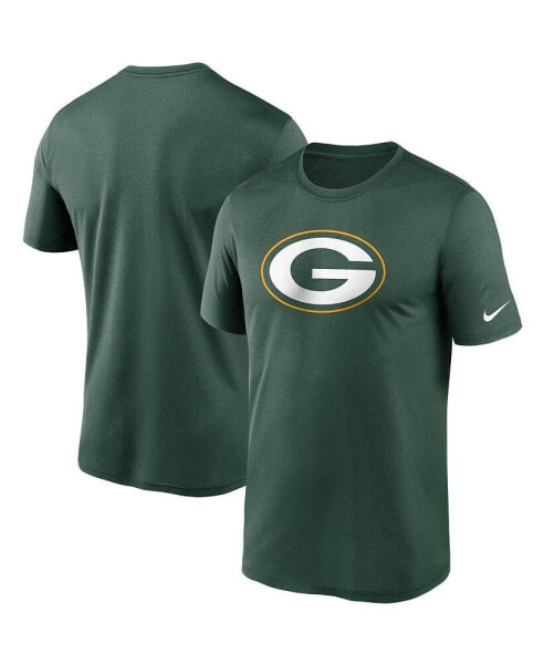 Men's Green Green Bay Packers Logo Essential Legend Performance T-shirt
