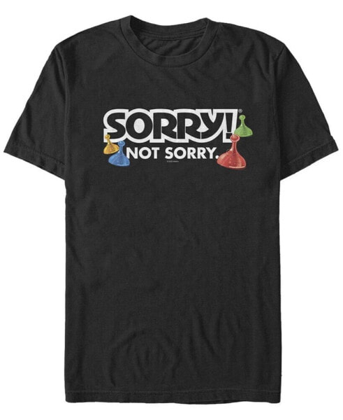 Men's Sorry Not Sorry Short Sleeve Crew T-shirt