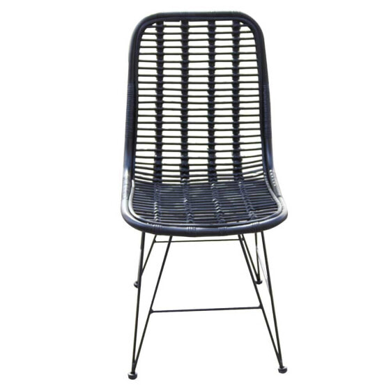 Складной стул Chillvert Parma из металла и ротанга 46x60x92 см