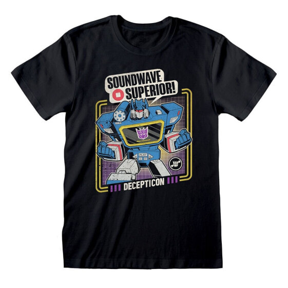 HEROES Transformers Soundwave Superior Short Sleeve T-Shirt