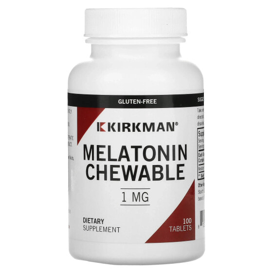 Melatonin Chewable Tablets, 1 mg, 100 Tablets