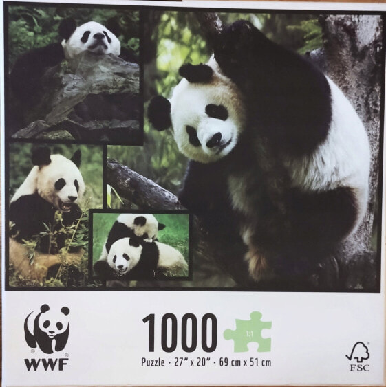 Krups Ambassador Pandas 1000 Pieces