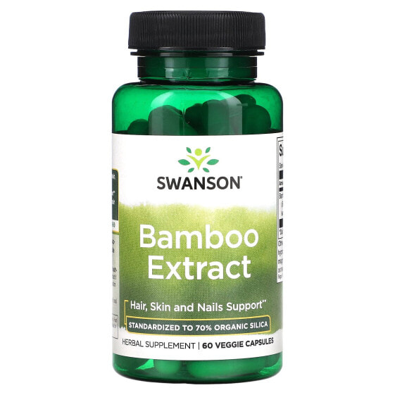 Bamboo Extract, 60 Veggie Capsules