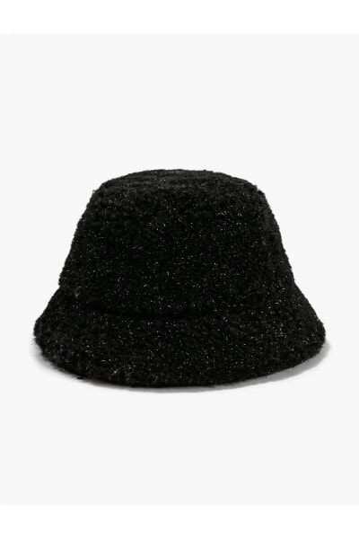 Peluş Bucket Şapka