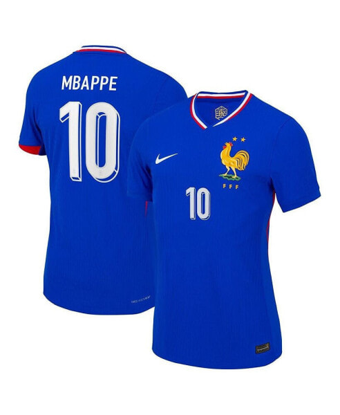 Men's Kylian Mbappe Blue France National Team 2024 Home Authentic Jersey