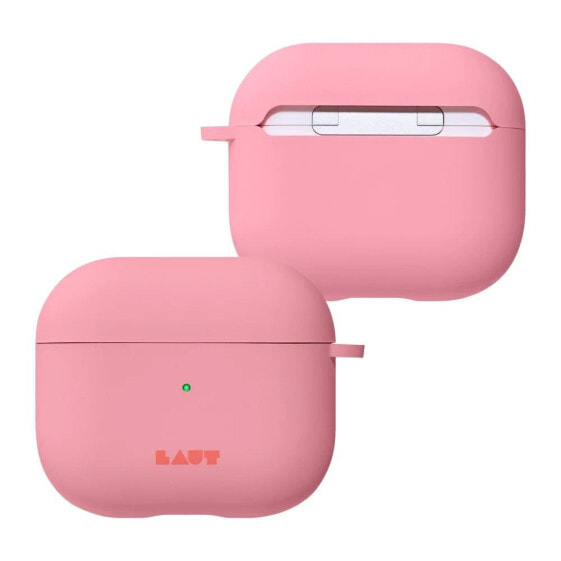 Чехол LAUT Huex Pastels для AirPods (3-го поколения) розовый