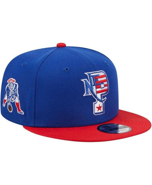 Men's Royal, Red New England Patriots City Originals 9FIFTY Snapback Hat