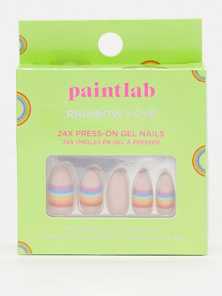 Paintlab False Nails - Rainbow Love