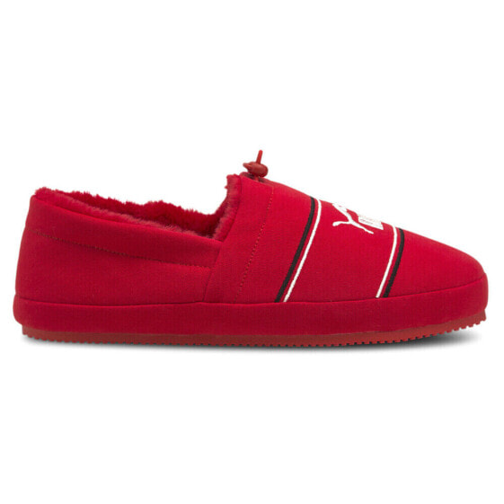 Домашняя обувь PUMA Tuff Mocc Jersey красные тапочки для мужчин