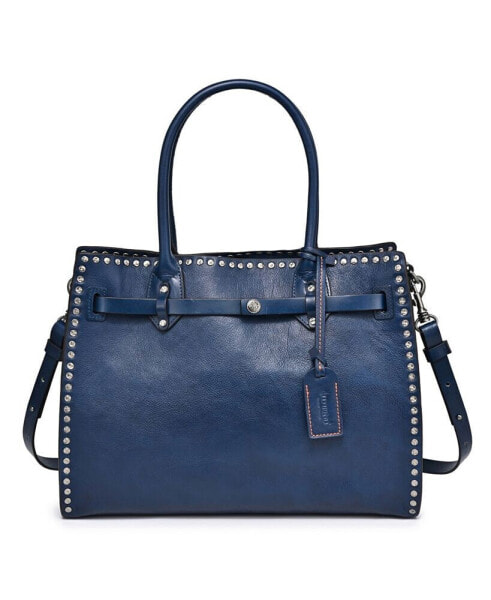 Westland Leather Satchel Bag