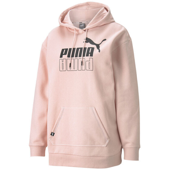 Puma Power Elongated Pullover Hoodie Womens Size XS Casual Outerwear 589540-36