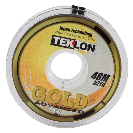 Монофильная леска для рыбалки TEKLON Gold Advanced 48 м