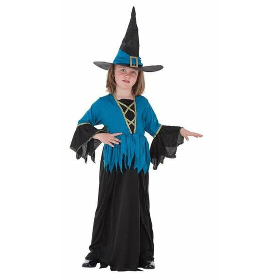 Costume for Children Blue 7-9 Years Witch (2 Pieces)