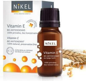 Nikel Witaminowe serum 100% naturalne z witaminą E, 10ml
