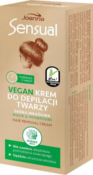Joanna Krem do depilacji twarzy Sensual Vegan 20g