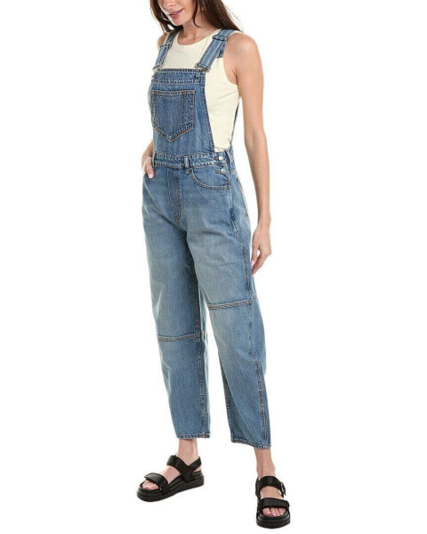 Ganni Washed Denim Overall Women's