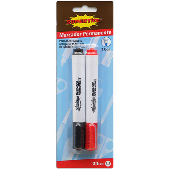 SUPERTITE Permanent Marker 2 Units