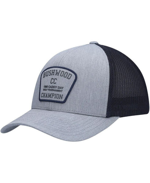 Men's Heathered Gray Presidential Suite Trucker Adjustable Hat