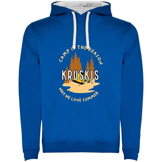 KRUSKIS Camp Is The Reason Bicolor hoodie