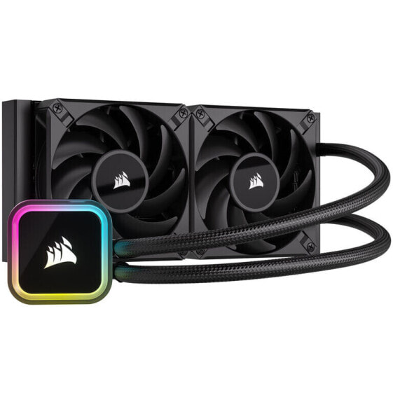 Corsair iCUE H100i RGB Elite Komplett-Wasserkühlung - 240mm, schwarz