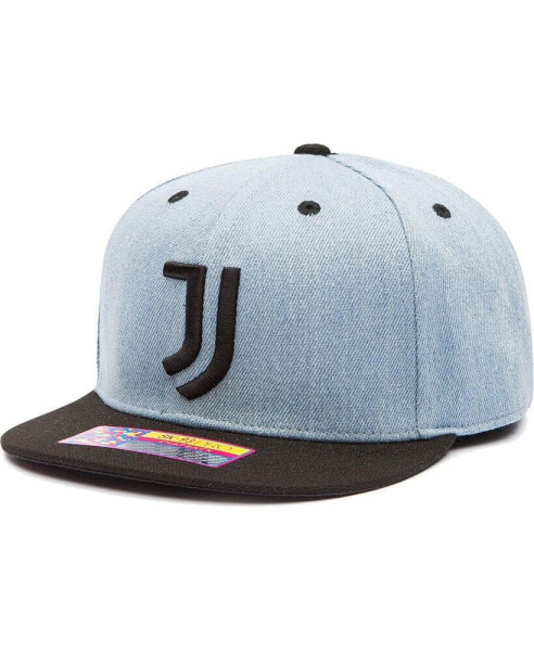 Men's Denim, Black Juventus Nirvana Snapback Hat