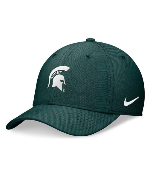 Men's Green Michigan State Spartans 2024 On-Field Swoosh Flex Hat