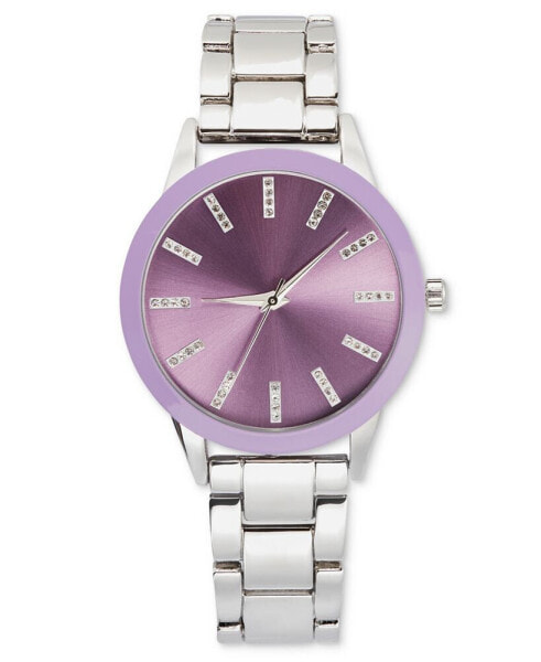 Часы и аксессуары I.N.C. International Concepts Женские браслетные часы Silver-Tone 39 мм, созданные для Macy's