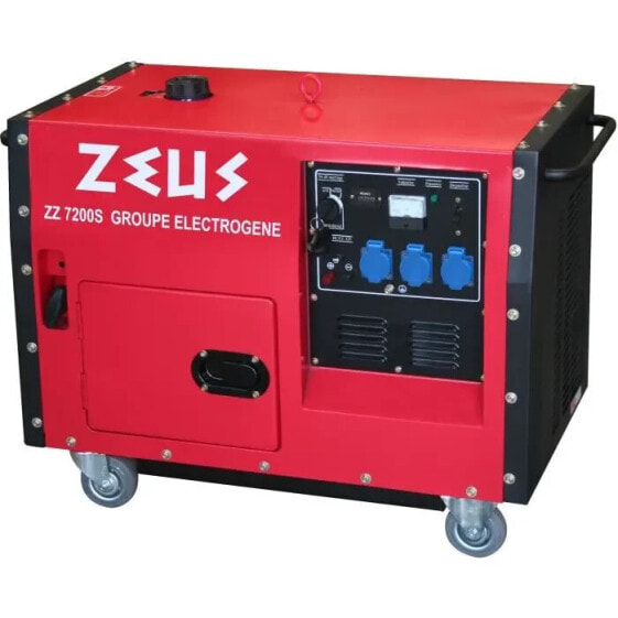 ZEUZ-Generator Leise 6000 W Elektrostart