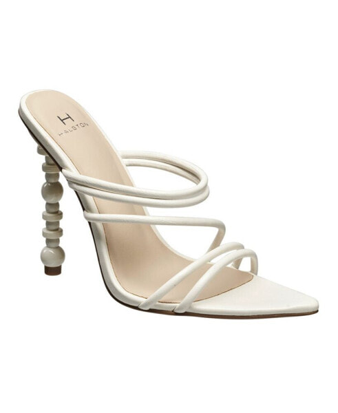 H Halston Women's Sculpted-Heeled Sandals