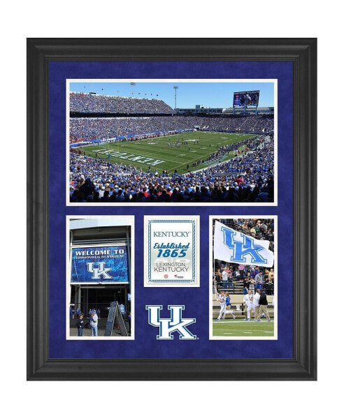Kentucky Wildcats Rupp Arena Framed 20" x 24" 3-Opening Collage