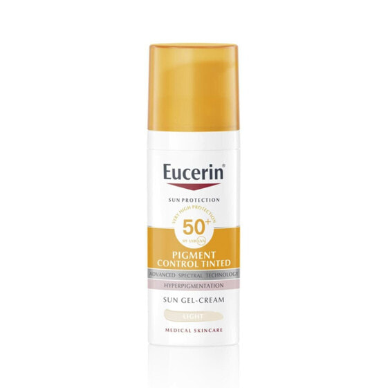 Солнцезащитное средство Eucerin Pigment Control Tinted Light Spf 50 50 мл