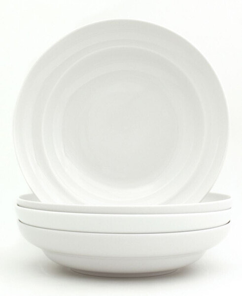 White Essential 4 Piece 9" Pasta Bowl Set