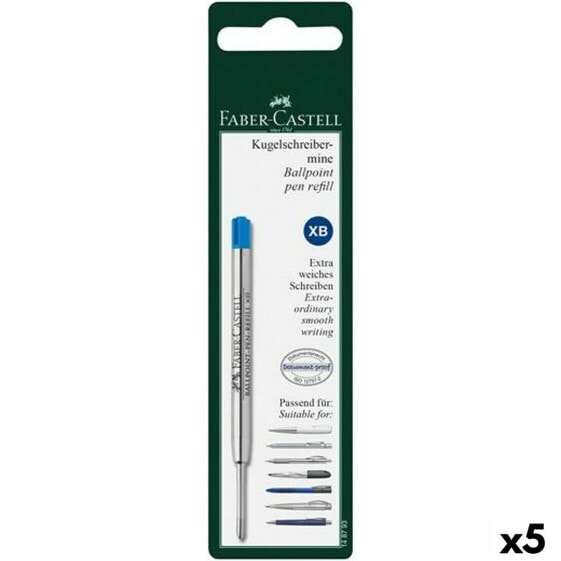 Запасные части Faber-Castell Ручка 0,6 mm Синий (5 штук)