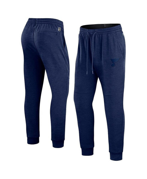 Брюки мужские Fanatics автентичные темно-серые St. Louis Blues Pro Road Jogger