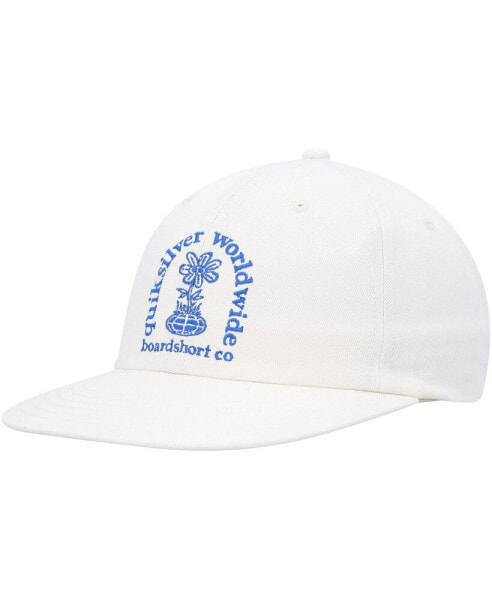 Бейсболка Quiksilver мужская Белый Фортунный Snapback Hat
