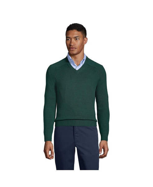 Men's School Uniform Cotton Modal V-neck Sweater