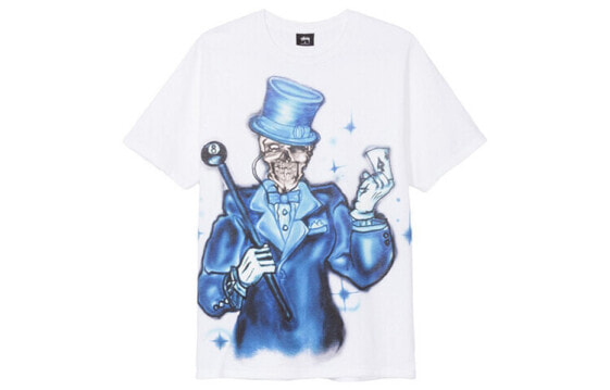 Stussy joker 小丑图案印花短袖T恤 男款 送礼推荐 / Футболка Stussy Joker T 1904187