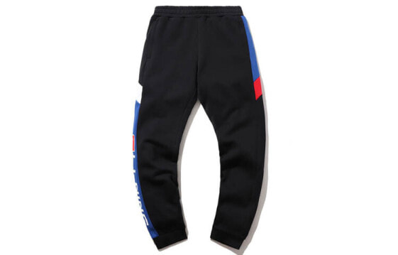 Li-Ning Long Sports Pants with Print and Elastic Waist, Model AKLPA57-6