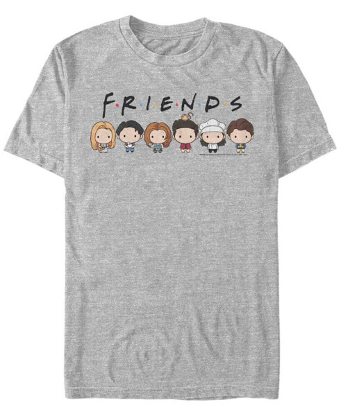 Men's Friends Chibi Friends Short Sleeve T-shirt